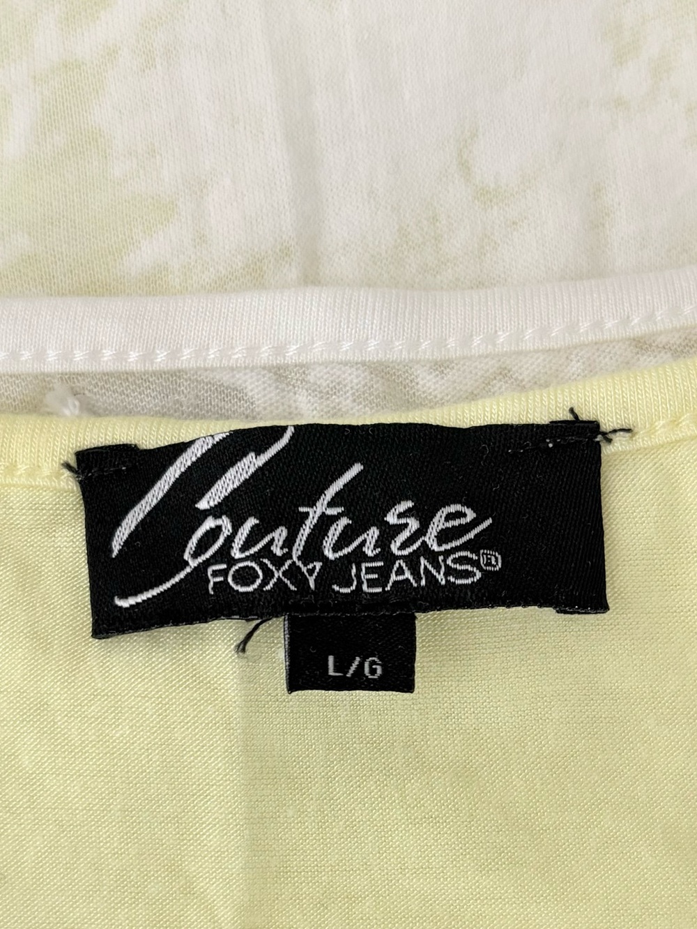 NWOT (2 in 1) Couture Foxy Jeans Summer Dress Size L - Picture 3 of 6